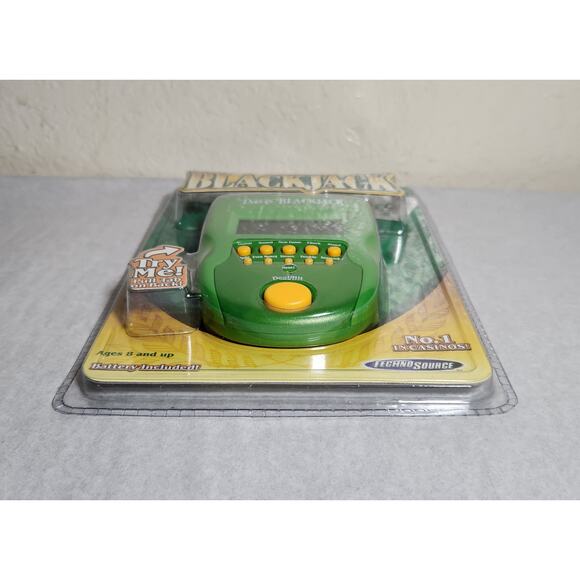 Bee Techno Source Blackjack No. 30220 Handheld Electronic Game Brand New 2003 - Picture 3 of 6